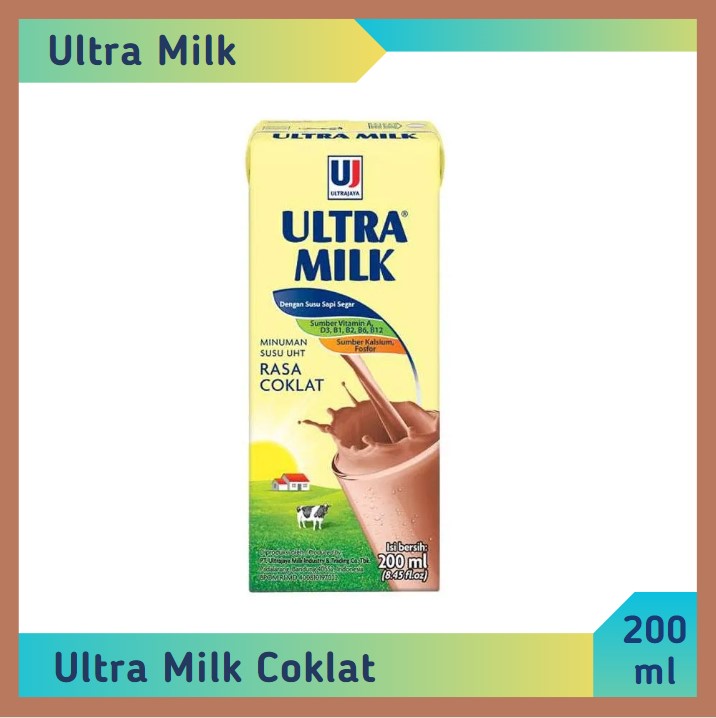 Ultra milk Cokelat 200 ml