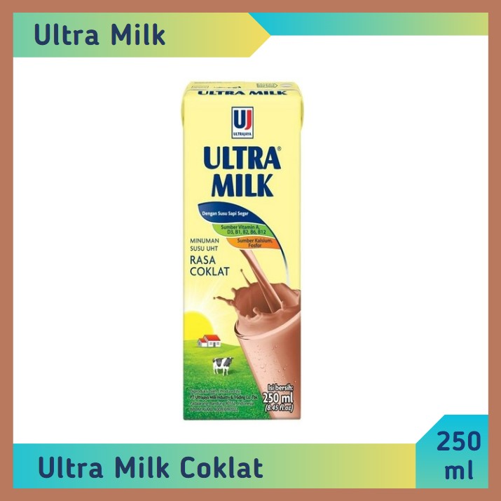 Ultra milk Cokelat 250 ml