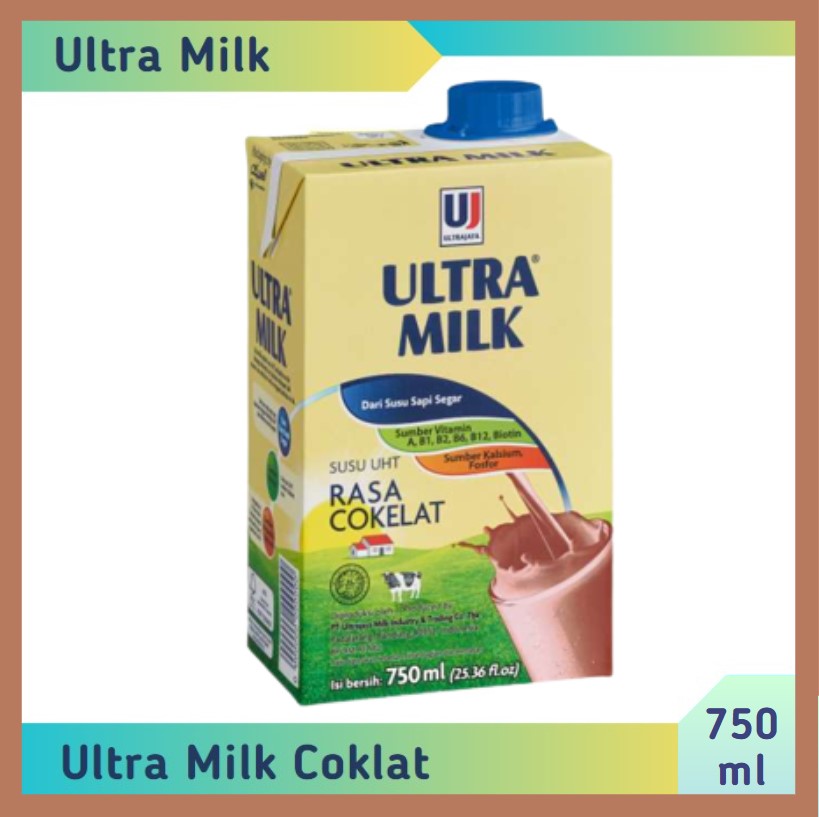 Ultra milk Cokelat 750 ml