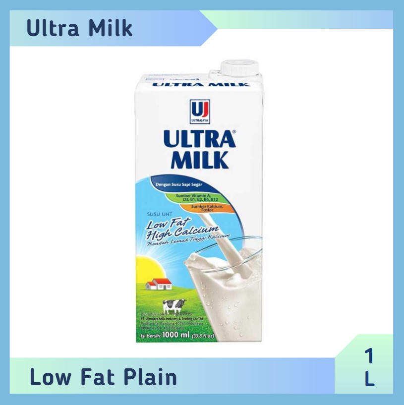 Ultra milk Low Fat Plain 1 l