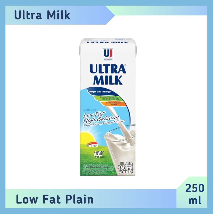Ultra milk Low Fat Plain 250 ml