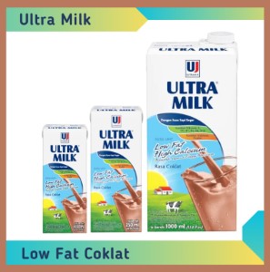 Ultra milk Low Fat Cokelat