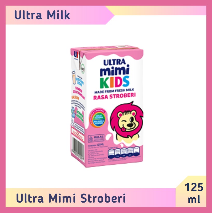 Ultra Mimi Stroberi 125 ml