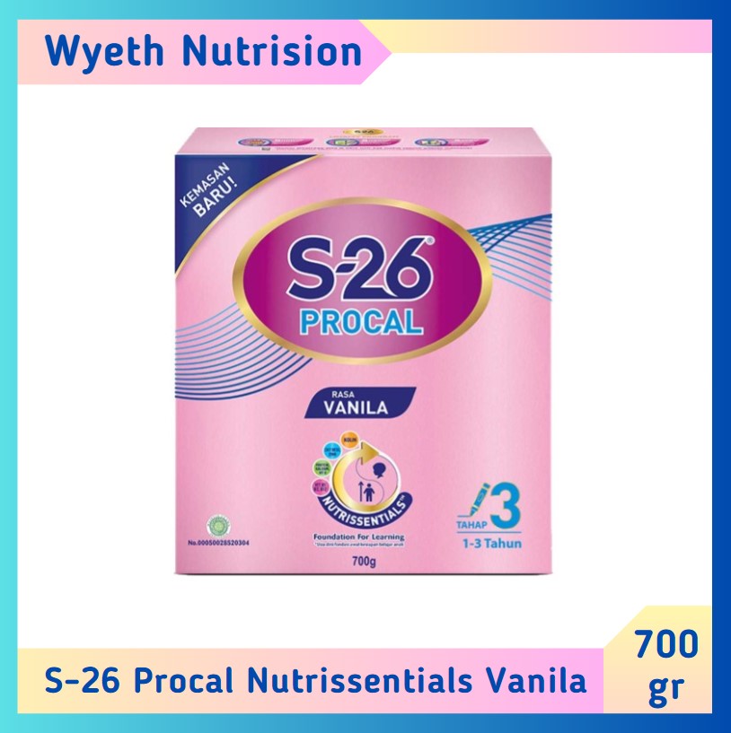 S-26 Procal 3 Nutrissentials Vanila 700 gr