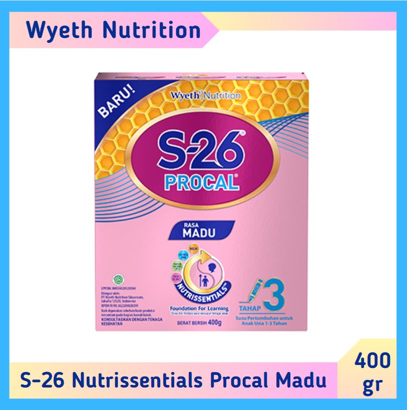 S-26 Procal 3 Nutrissentials Honey 400 gr